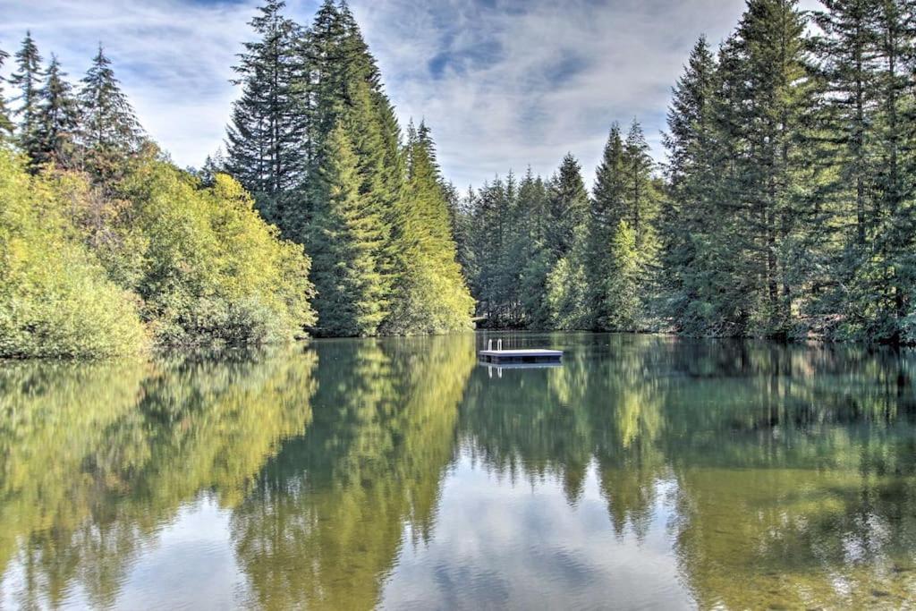 New Modern Cabin! 5Mi To Mt Rainier National Park! Hot Tub & Wifi Ashford Zewnętrze zdjęcie