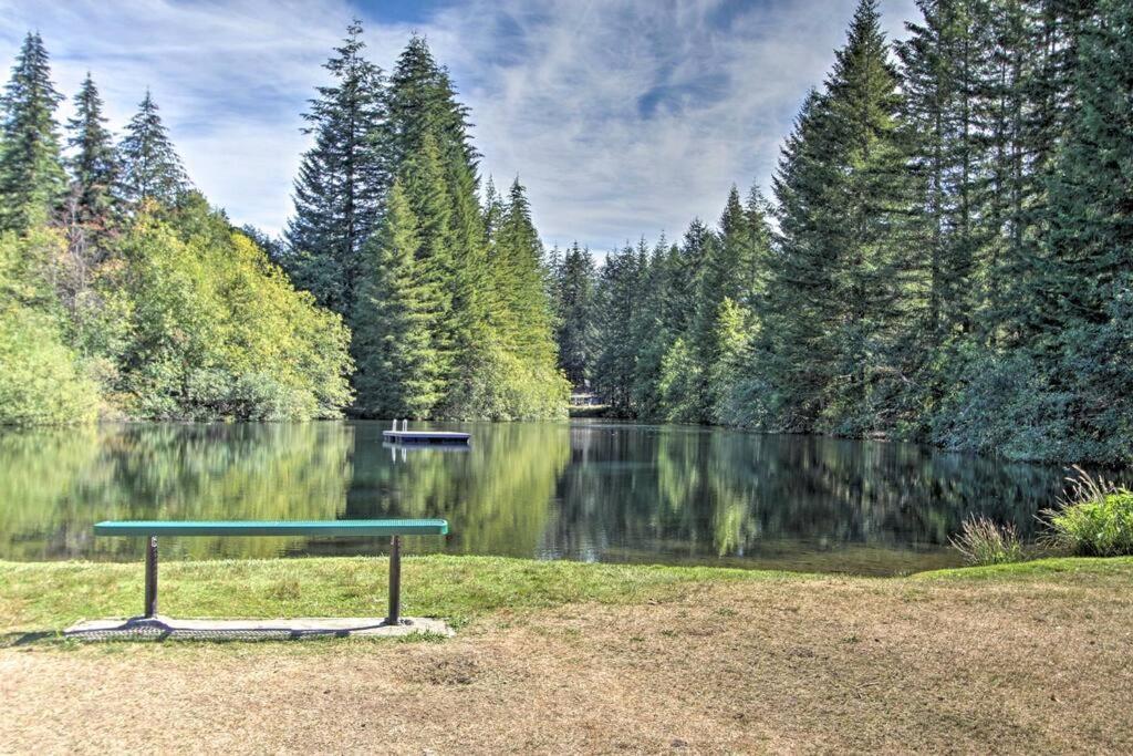 New Modern Cabin! 5Mi To Mt Rainier National Park! Hot Tub & Wifi Ashford Zewnętrze zdjęcie